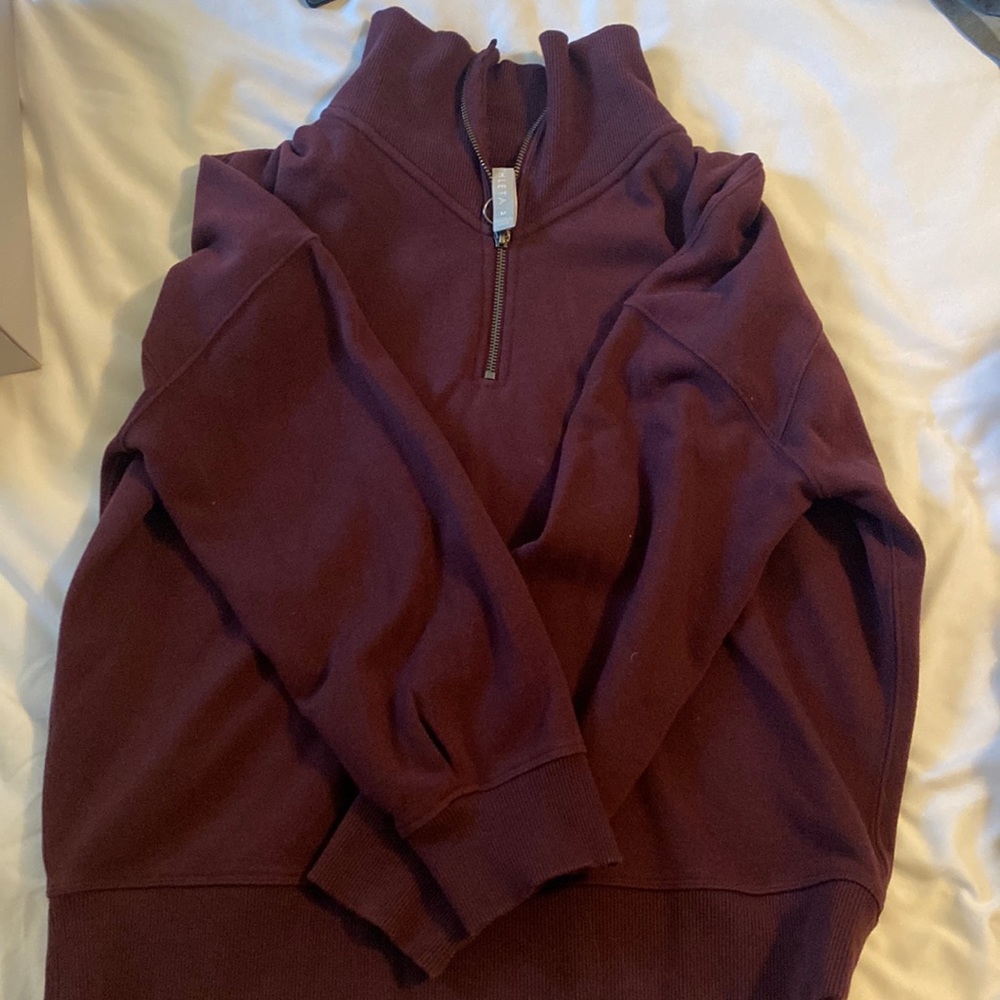 Athleta Cozy Karma 1/4 zip